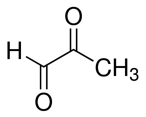 Chemische Formel für Methylglyoxal