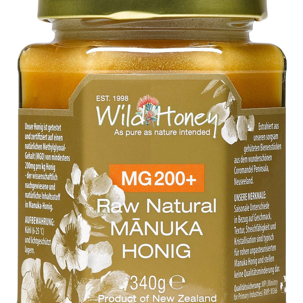 Manuka Honig MGO 200+ - Wild Honey Trade GmbH